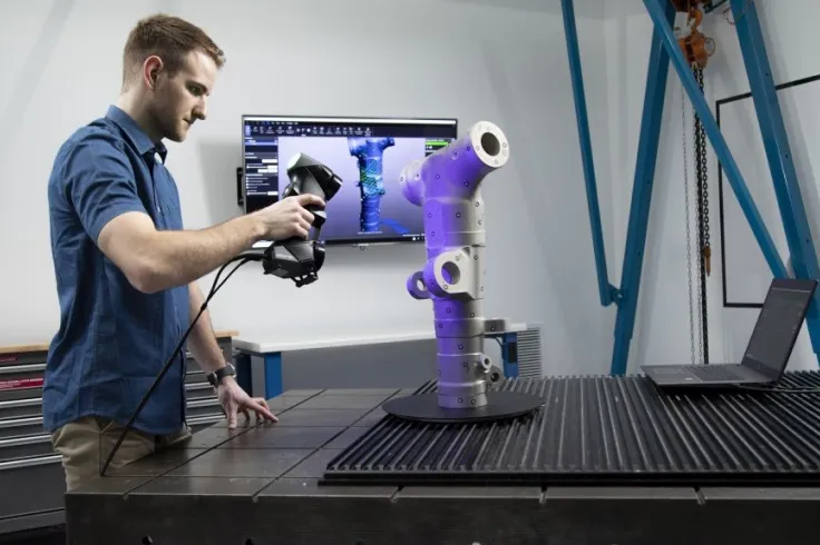 Obraz przedstawiający profesjonalny skan 3D